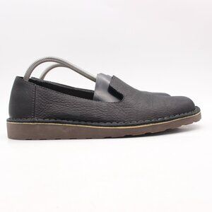 L.L. Bean Stonington Slip On Loafers Women's Size 11 Shoes Black Leather